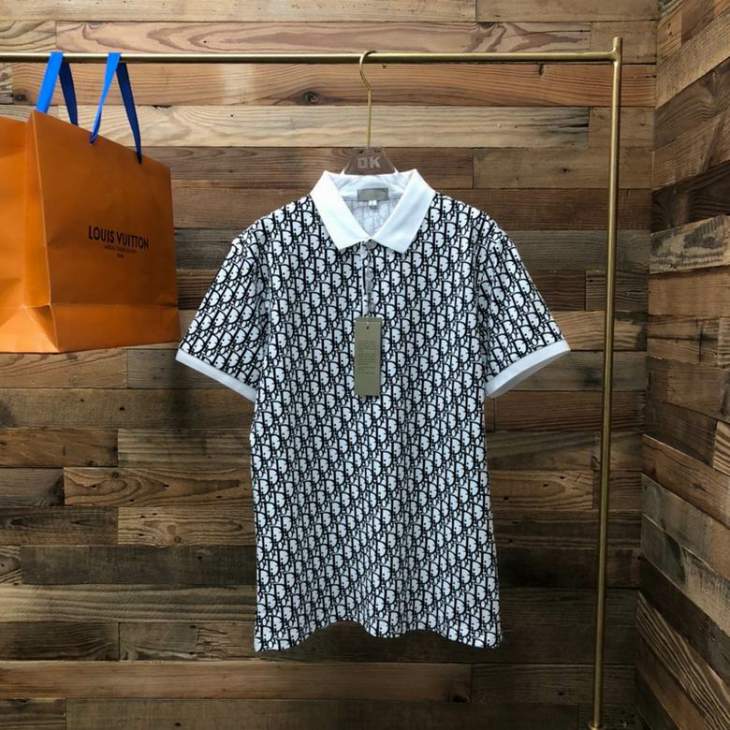 Dior Polo Shirts Short _SKUDiorM-3XL8q218328499